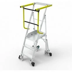 ESCABEAU DIRECT - MATISERE PIRL Pliant 1 Marches - Hauteur De Travail Maximale De 1.35 - 2.05m - PICKLY/1 -Pas Cher Échelle Magasin 10178102 4