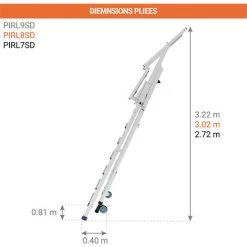 ESCABEAU DIRECT - MATISERE Pirl Pliant Avec Stabilisateurs Latéraux - PIRL7SD 6 ESCABEAU DIRECT - MATISERE Pirl Pliant Avec Stabilisateurs Latéraux - PIRL7SD -Pas Cher Échelle Magasin 10519235 3