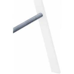 DéCOSHOP26 Échelle / étagère En Bois Blanc Et Gris / Porte-serviettes Hauteur 146 Cm - Or -Pas Cher Échelle Magasin 10642778 4