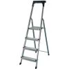 DRAKKAR EQUIPEMENT Escabeau Professionnel En Aluminium 4 Marches Avec Porte Outils -S14882