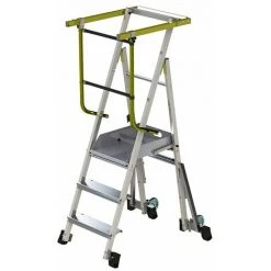 ESCABEAU DIRECT - MATISERE PIRL Pliant 2 Marches - Hauteur De Travail Maximale De 2.50m - PAM2