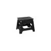ACHAT UTILE Marche Pied / Tabouret Pliant Noir
