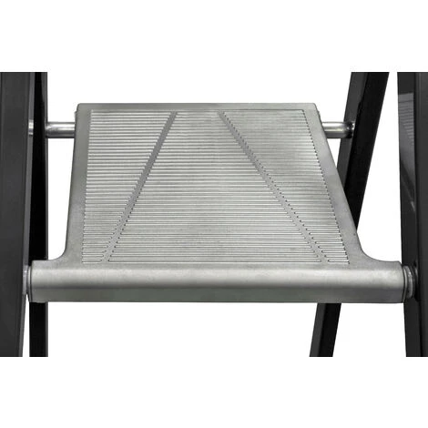 ESCABEAU 4 MARCHES ALUMINIUM CENTAURE PEINT MP - 439204-- 2 ESCABEAU 4 MARCHES ALUMINIUM CENTAURE PEINT MP - 439204-- – Image 2