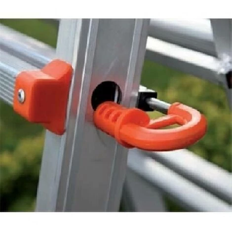 Escalibur Échelle TÉlescopique 4 Marches 4,3 MÈtres Max 100kg Ak44 1 Escalibur Échelle TÉlescopique 4 Marches 4,3 MÈtres Max 100kg Ak44