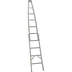 Echelle ( Pointe + Plan Intermédiaire ) CENTAURE Spéciale Vitre En Aluminium 3m75 - 415111--