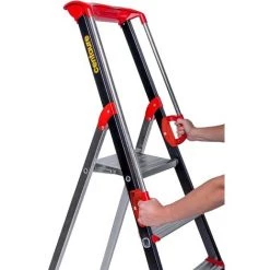 ESCABEAUX ALUMINIUM PRO'UP CENTAURE 5 MARCHES SERTIES -239205-- -Pas Cher Échelle Magasin 1239572 3