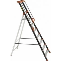 ESCABEAUX ALUMINIUM PRO'UP CENTAURE 5 MARCHES SERTIES -239205-- -Pas Cher Échelle Magasin 1239572 5