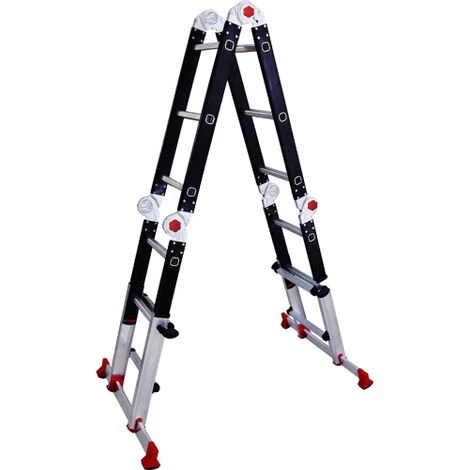 ECHELLE PLIANTE TÉLESCOPIQUE AVEC PLATE-FORME SPIDER HELDER PRO - SPIDER-- 2 ECHELLE PLIANTE TÉLESCOPIQUE AVEC PLATE-FORME SPIDER HELDER PRO - SPIDER-- – Image 2