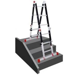 ECHELLE PLIANTE TÉLESCOPIQUE AVEC PLATE-FORME SPIDER HELDER PRO - SPIDER-- 6 ECHELLE PLIANTE TÉLESCOPIQUE AVEC PLATE-FORME SPIDER HELDER PRO - SPIDER-- -Pas Cher Échelle Magasin 12684325 3