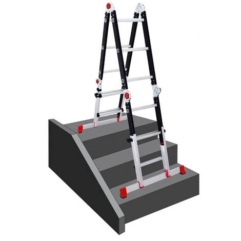 ECHELLE PLIANTE TÉLESCOPIQUE AVEC PLATE-FORME SPIDER HELDER PRO - SPIDER-- 3 ECHELLE PLIANTE TÉLESCOPIQUE AVEC PLATE-FORME SPIDER HELDER PRO - SPIDER-- – Image 3