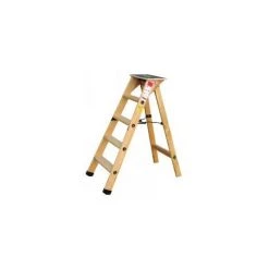 OUTIFRANCE Escabeau Bois Prof.Ce 7M+Tab