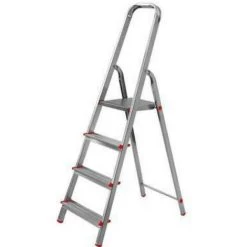 VALEX Échelle Domestique En Aluminium 4 Gradini 1500187