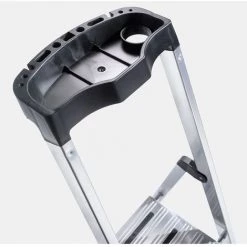 KRAUSE Escabeau à Marches - Avec Marche Supérieure De Sécurité Et Stries Antidérapantes - 8 Marches -Pas Cher Échelle Magasin 15688851 4