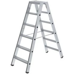 EUROKRAFTPRO Escabeau à Marches Double Face - Modèle Standard - 2 X 12 Marches 9 EUROKRAFTPRO Escabeau à Marches Double Face - Modèle Standard - 2 X 12 Marches -Pas Cher Échelle Magasin 15700202 5