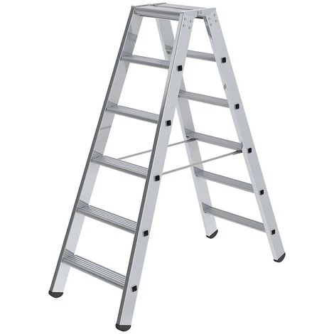 EUROKRAFTPRO Escabeau à Marches Double Face - Modèle Standard - 2 X 12 Marches 5 EUROKRAFTPRO Escabeau à Marches Double Face - Modèle Standard - 2 X 12 Marches – Image 5