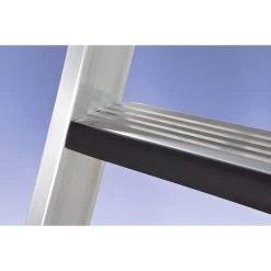 EUROKRAFTPRO Escabeau à Marches Double Face - Modèle Rembourré - 2 X 12 Marches -Pas Cher Échelle Magasin 15700209 3