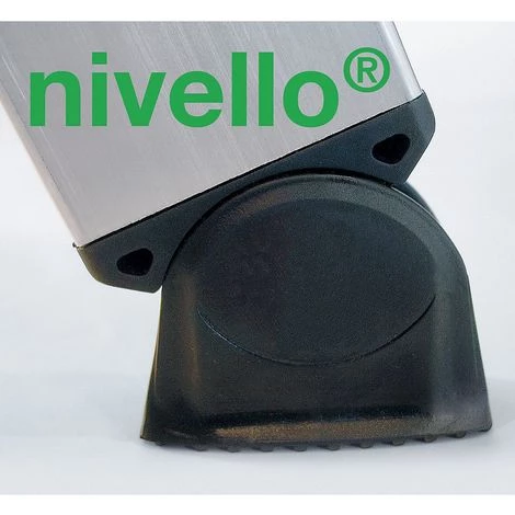 GUENZBURGER Escabeau En Plastique - Avec Marches En Aluminium Strié - 2 X 10 Marches 5 GUENZBURGER Escabeau En Plastique - Avec Marches En Aluminium Strié - 2 X 10 Marches – Image 5