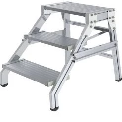 EUROKRAFTPRO EUROKRAFT Escabeau De Montage Pour Charges Lourdes - STANDARD, Charge Max. 300 Kg - 5 Marches -Pas Cher Échelle Magasin 15706146 3