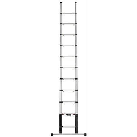 ECHELLE DIRECT - MATISERE Echelle Télescopique 3.50m Avec Barre Stabilisatrice - TEL-70235WS 1 ECHELLE DIRECT - MATISERE Echelle Télescopique 3.50m Avec Barre Stabilisatrice - TEL-70235WS