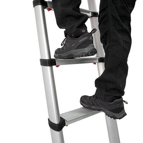 ECHELLE DIRECT - MATISERE Echelle Télescopique 3.50m Avec Barre Stabilisatrice - TEL-70235WS 5 ECHELLE DIRECT - MATISERE Echelle Télescopique 3.50m Avec Barre Stabilisatrice - TEL-70235WS – Image 5