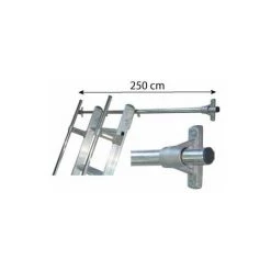 ECHELLE DIRECT - MATISERE Barre D'accrochage2.50m De Long - Ø 25mm - FAC250