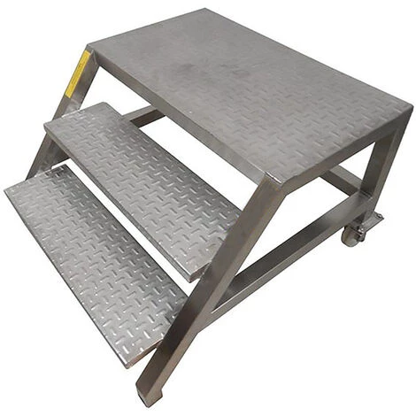 ESCABEAU DIRECT - MATISERE Marchepied Inox 7 Marches - Hauteur De Travail Maximale 3.20m - 2126inox 1 ESCABEAU DIRECT - MATISERE Marchepied Inox 7 Marches - Hauteur De Travail Maximale 3.20m - 2126inox