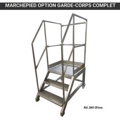 ESCABEAU DIRECT - MATISERE Marchepied Inox 2 Marches - Hauteur De Travail Maximale 2.40m - 2047inox 8 ESCABEAU DIRECT - MATISERE Marchepied Inox 2 Marches - Hauteur De Travail Maximale 2.40m - 2047inox -Pas Cher Échelle Magasin 16931245 4