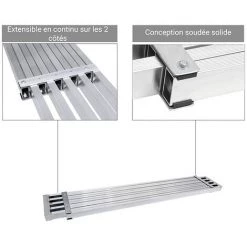 PLATEFORME DIRECT - MATISERE KIT Plateforme Télescopique - Longueur De 3.50m - Hauteur De Travail Max 2.75m - 4123/12/6866/02 -Pas Cher Échelle Magasin 16931414 4