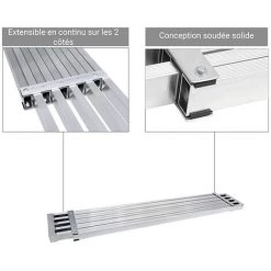 PLATEFORME DIRECT - MATISERE KIT Plateforme Télescopique - Longueur De 2.90m - Hauteur De Travail Max 2.47m - 4123/10/6866/01 -Pas Cher Échelle Magasin 16931417 4