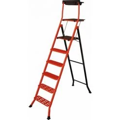 ESCABEAU CAILLEBOTIS 140 CM EN ACIER PEINT MONDELIN - 201930--