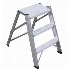 FRIGERIOCARPENTERIE Tabouret Pliant Professionnel Frigerio Aluminium 6027/03