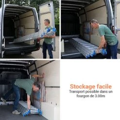 ECHELLE DIRECT - MATISERE Echelle Coulissante 4 Plans De 2.69m Fermée Et 7.42m Ouverte. - V09/4P -Pas Cher Échelle Magasin 17920599 5