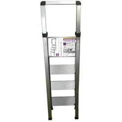 FACILITYS Escabeau 4 Marches Alu Pro Extra-slim -Pas Cher Échelle Magasin 18254476 3