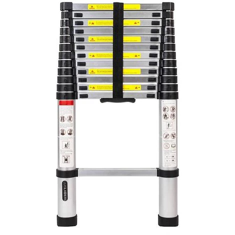 OOBEST Échelle Télescopique, Échelle Pliable, 3,8 Mètre(s), Charge Maximale: 150 Kg 3 OOBEST Échelle Télescopique, Échelle Pliable, 3,8 Mètre(s), Charge Maximale: 150 Kg – Image 3