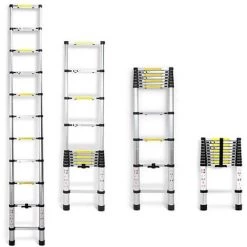 OOBEST Échelle Télescopique, Échelle Pliable, 2 Mètre(s), Charge Maximale: 150 Kg -Pas Cher Échelle Magasin 18379594 3