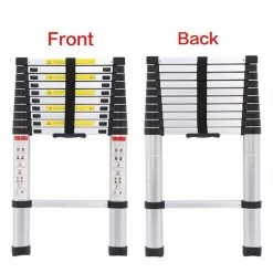 OOBEST Échelle Télescopique, Échelle Pliable, 2 Mètre(s), Charge Maximale: 150 Kg -Pas Cher Échelle Magasin 18379594 4