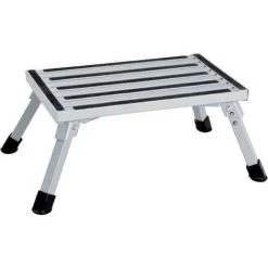 AUTRES Marchepied Acier Pliable Pour Caravane Et Camping-car