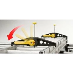 Rhino RAS21 SafeClamp - Crochets De Sécurité Pour échelle (2 Pièces)