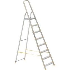 ITOSS Escabeau En Aluminium 8 Marches