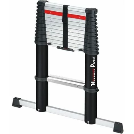 ECHELLE TÉLESCOPIQUE BIGFOOTEVO+ 3,80 M À RÉTRACTATION SÉCURISÉE HELDER PRO - BIGFOOTEVO380-- 1 ECHELLE TÉLESCOPIQUE BIGFOOTEVO+ 3,80 M À RÉTRACTATION SÉCURISÉE HELDER PRO - BIGFOOTEVO380--