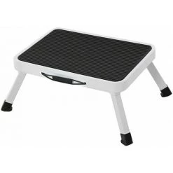 FISHTEC Marchepied Pliable En Métal - Grande Marche 37,8 X 26 CM Antidérapante - Avec Poignée