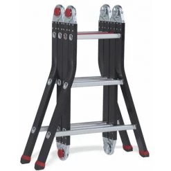 Altrex 503555 Varitrex Prof - Échelle Pliante 4 X 3 Avec Plate-forme