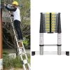OOBEST Échelle Télescopique, Échelle Pliable, 4.7 Mètre(s), Sac De Transport OFFERT, Charge Maximale: 150 Kg