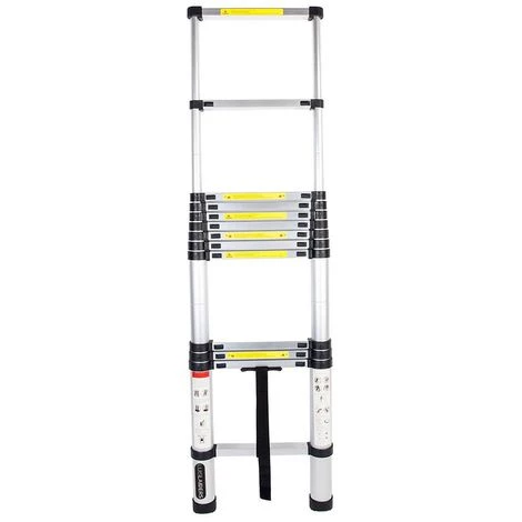 OOBEST® Échelle Pliable, Échelle Télescopique, 3,8 Mètre(s), EN 131, Charge Maximale: 150 Kg 2 OOBEST® Échelle Pliable, Échelle Télescopique, 3,8 Mètre(s), EN 131, Charge Maximale: 150 Kg – Image 2