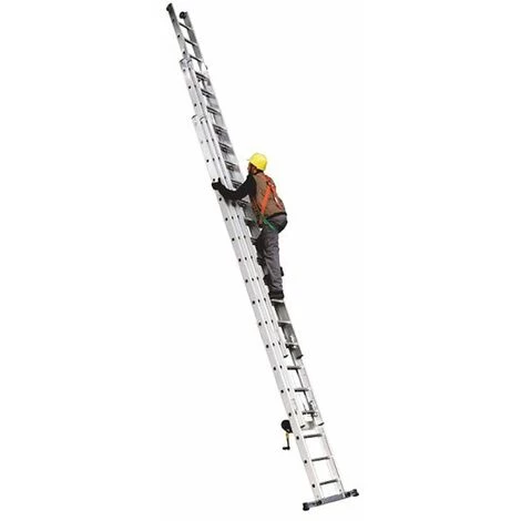 ECHELLE DIRECT - MATISERE Echelle Coulissante 3 Plans à Manivelle Pour Un Déploiement Précis Et Facile - Longueur 12.05m - SCA1959N/16 1 ECHELLE DIRECT - MATISERE Echelle Coulissante 3 Plans à Manivelle Pour Un Déploiement Précis Et Facile - Longueur 12.05m - SCA1959N/16