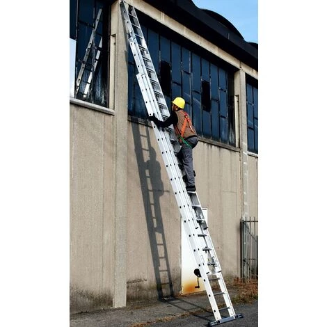 ECHELLE DIRECT - MATISERE Echelle Coulissante 3 Plans à Manivelle Pour Un Déploiement Précis Et Facile - Longueur 12.05m - SCA1959N/16 3 ECHELLE DIRECT - MATISERE Echelle Coulissante 3 Plans à Manivelle Pour Un Déploiement Précis Et Facile - Longueur 12.05m - SCA1959N/16 – Image 3