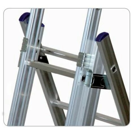ECHAFAUDAGES STÉPHANOIS Echelle Universelle 3 Plans Adaptable Aux Escaliers ES03F200 2 ECHAFAUDAGES STÉPHANOIS Echelle Universelle 3 Plans Adaptable Aux Escaliers ES03F200 – Image 2
