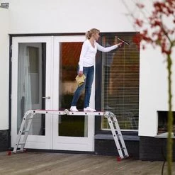 Echelle Pliante Altrex 'Varitrex Plus' Aluminium 4 X 3 Marches -Pas Cher Échelle Magasin 26841175 4