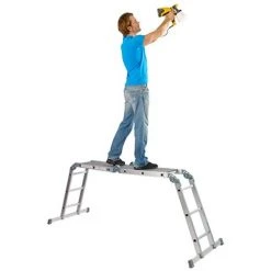 Echelle Pliante Altrex 'Varitrex Plus' Aluminium 4 X 3 Marches -Pas Cher Échelle Magasin 26841175 5