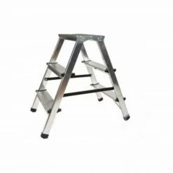 JARDIBRICODECO Escabeau échelle 3 Marches 70 Cm